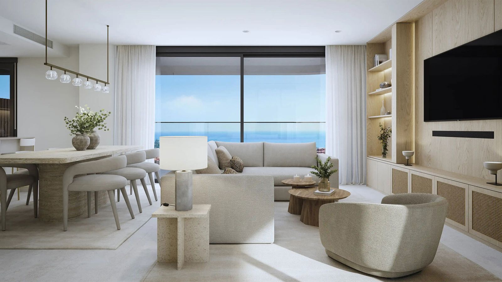 14 modern living room ocean view